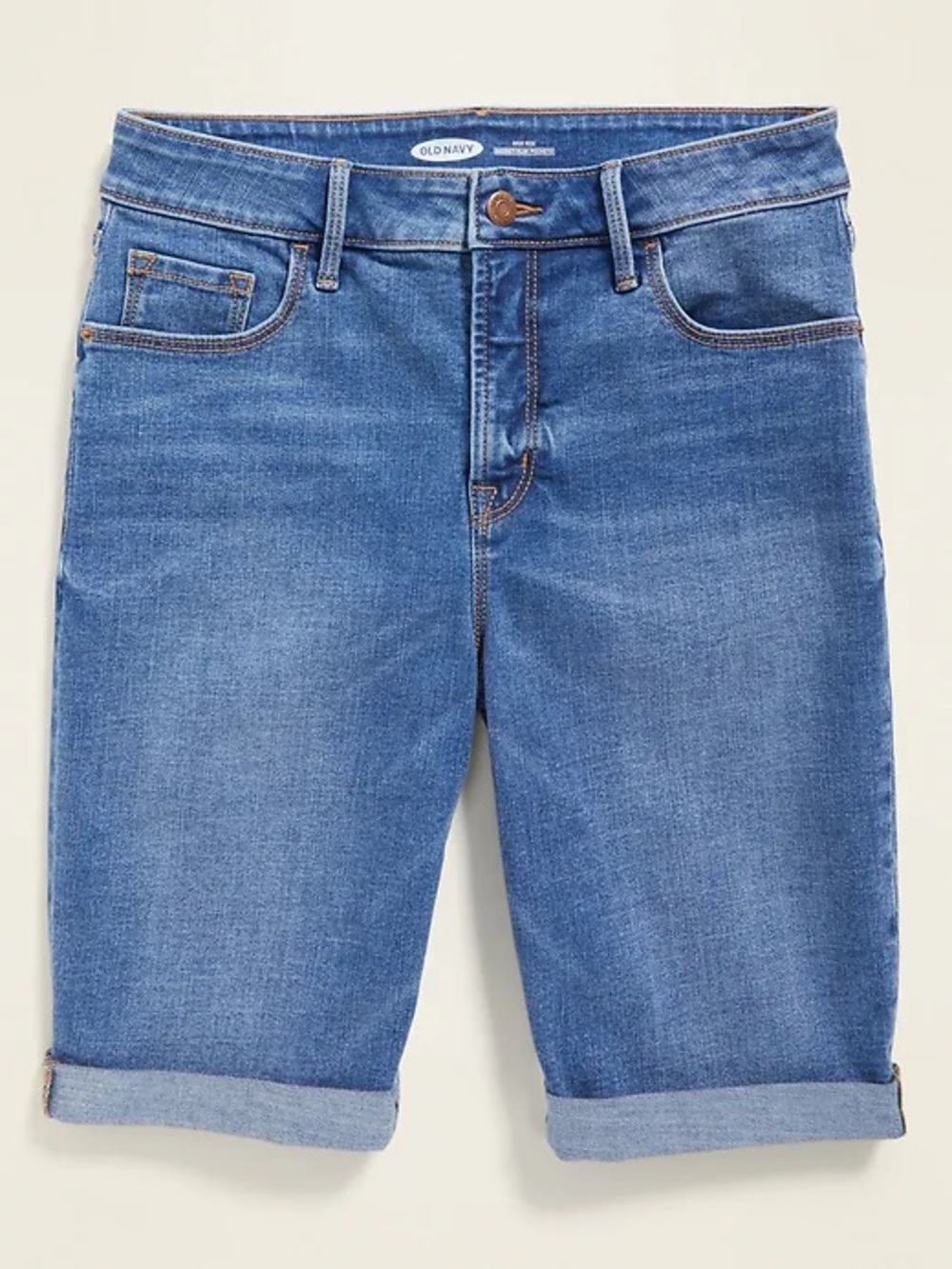 Old Navy Denim Shorts (Straight-leg)
